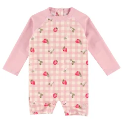 Calikids Swimsuits>Strawberries Uv Swimsuit 3-24m