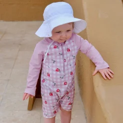 Calikids Swimsuits>Strawberries Uv Swimsuit 3-24m