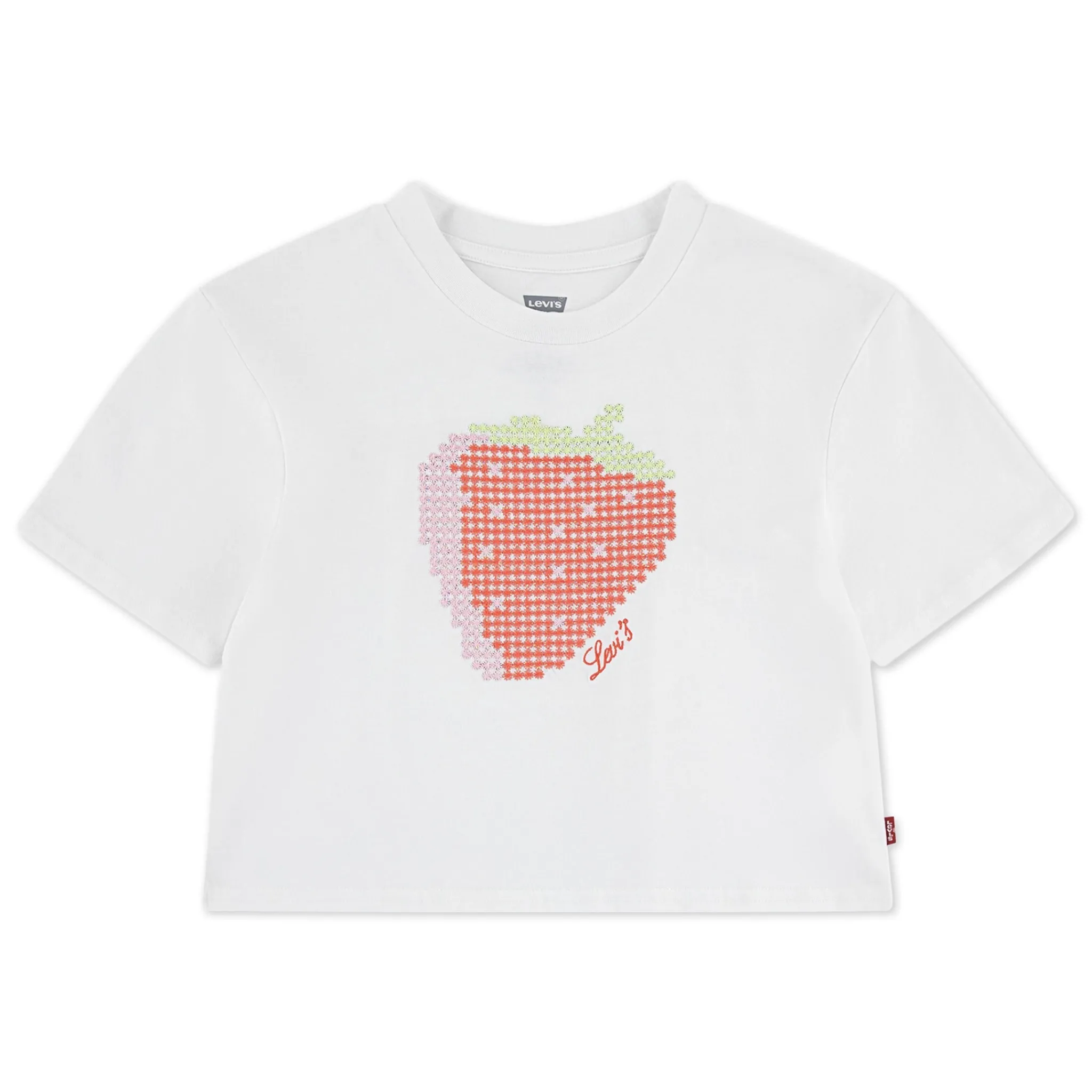 Kids Levis Tops>Strawberry T-shirt 4-6x