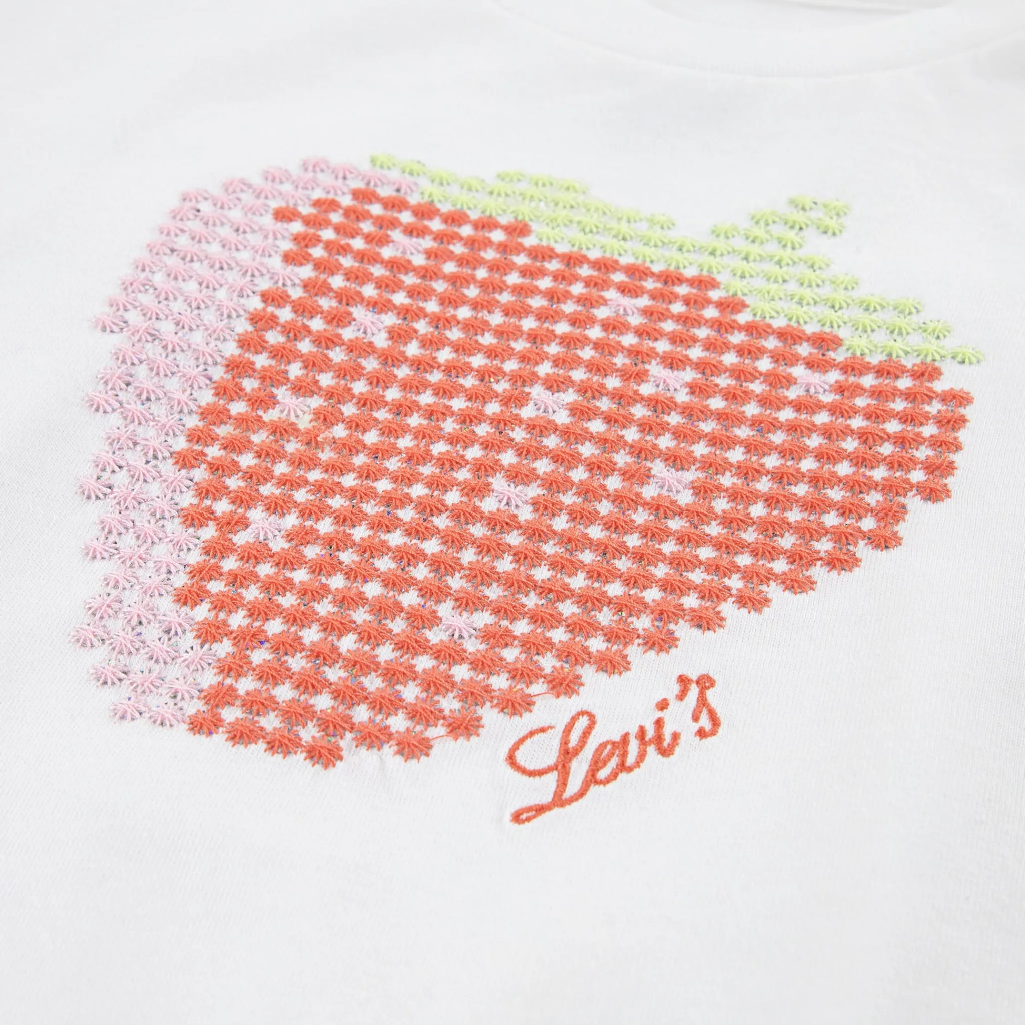 Kids Levis Tops>Strawberry T-shirt 4-6x