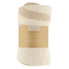 Bebe Confort Throws>Streak Blanket Cream
