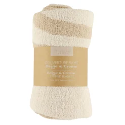 Bebe Confort Throws>Streak Blanket Cream