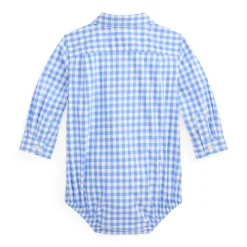 BOY Polo Ralph Lauren Tops>Stretch Poplin Bodysuit 6-24m