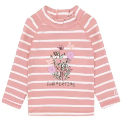 Color Kids Stripe Flower Rashguard 9-18m