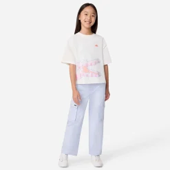 Kids Lacoste Tops>Stripe Graphic T-shirt 8-14y