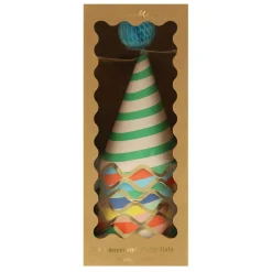 Meri Meri Stripe Party Hats (8)