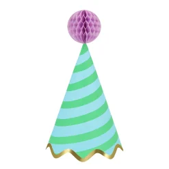 Meri Meri Stripe Party Hats (8)