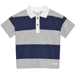 Kids/BOY En Fant Tops>Stripe Polo 3-10