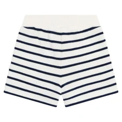 BOY En Fant Stripe Sweat Short 6-24m