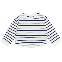 BOY En Fant Fleeces And Sweatshirts|Tops>Stripe Sweatshirt 6-24m