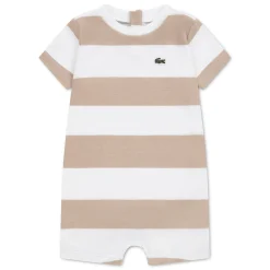 BOY Lacoste Rompers & Jumpsuits>Stripe Tee Romper 12-24m