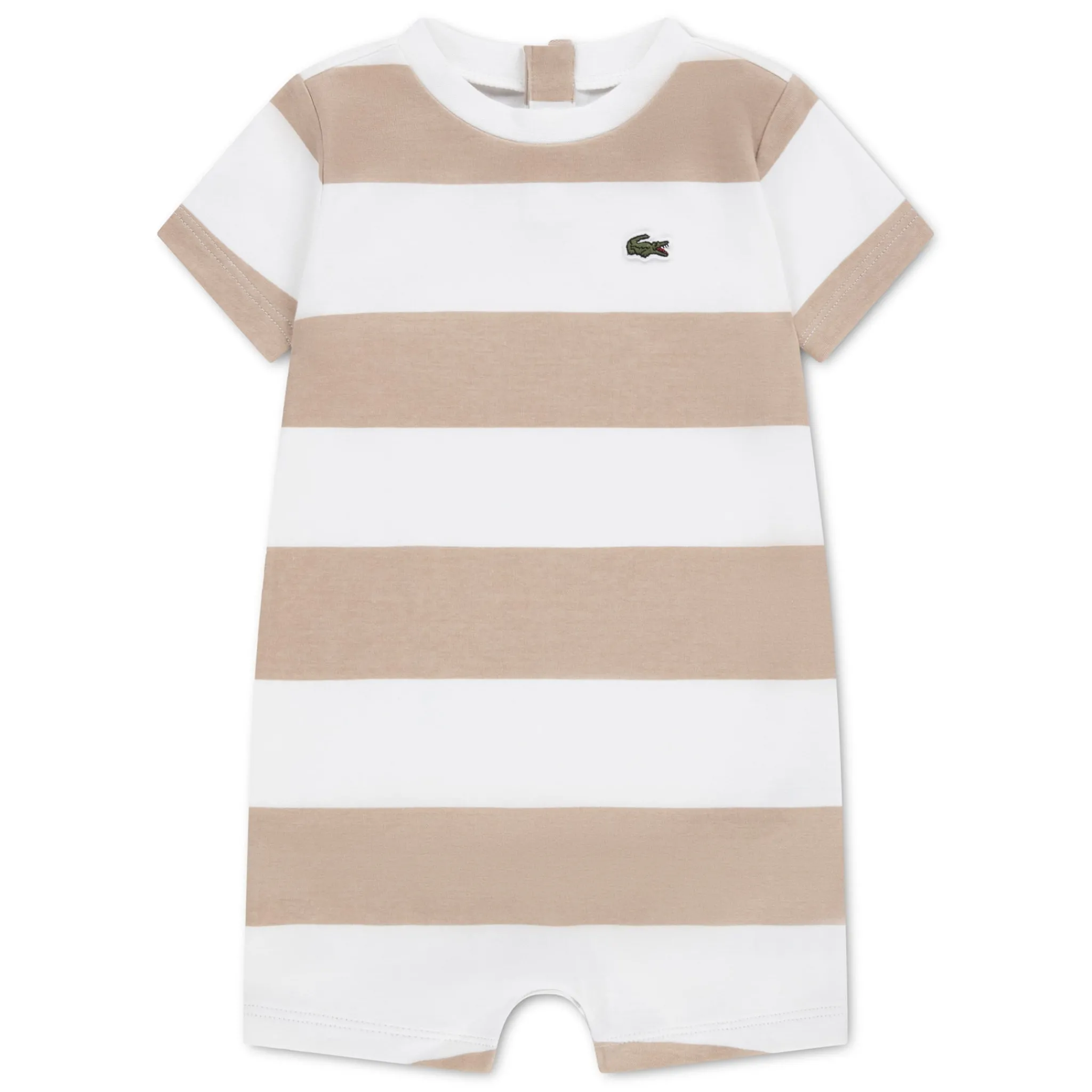 BOY Lacoste Rompers & Jumpsuits>Stripe Tee Romper 12-24m