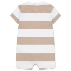 BOY Lacoste Rompers & Jumpsuits>Stripe Tee Romper 12-24m