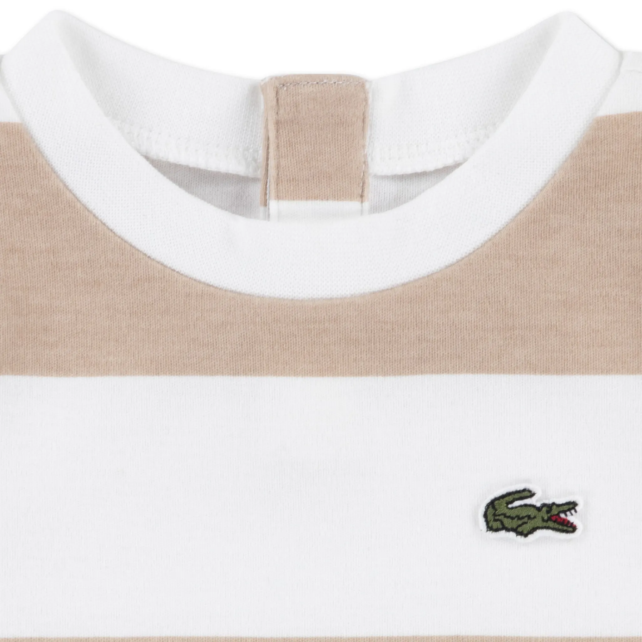 BOY Lacoste Rompers & Jumpsuits>Stripe Tee Romper 12-24m