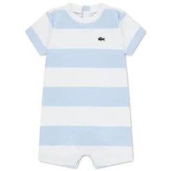 BOY Lacoste Stripe Tee Romper 12-24m