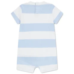 BOY Lacoste Stripe Tee Romper 12-24m
