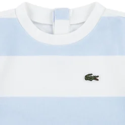 BOY Lacoste Stripe Tee Romper 12-24m