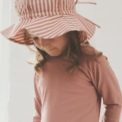 Huttelihut Hats And Caps>Stripe Upf 60 Sun Hat 6-24m