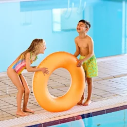 Kids Color Kids Stripe Uv Swimsuit 2-8