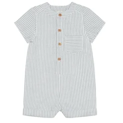 BOY Fixoni Rompers & Jumpsuits>Stripe Woven Romper 6-24m