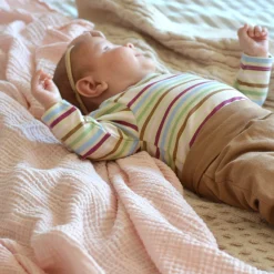 Camp by Birdz Striped Bodysuit 3-24m