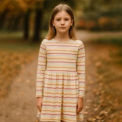 Kids Camp by Birdz Striped Dress 2-8