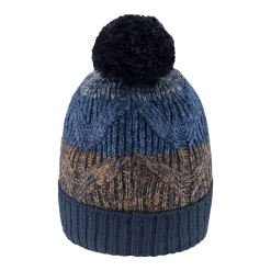 Kids/BOY Deux par Deux Striped Knit Hat 2-14