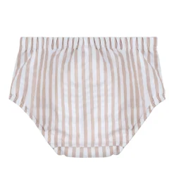 BOY Petit Lem Swimsuits>Striped Swim Diaper 0-24m