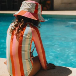 Kids Headster Kids Swimsuits>Striped Swimsuit 2-12y