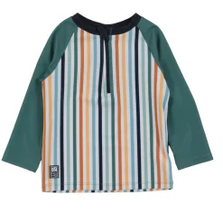 Kids/BOY Nano Striped Uv Ls 2pc Swimsuit 2-4