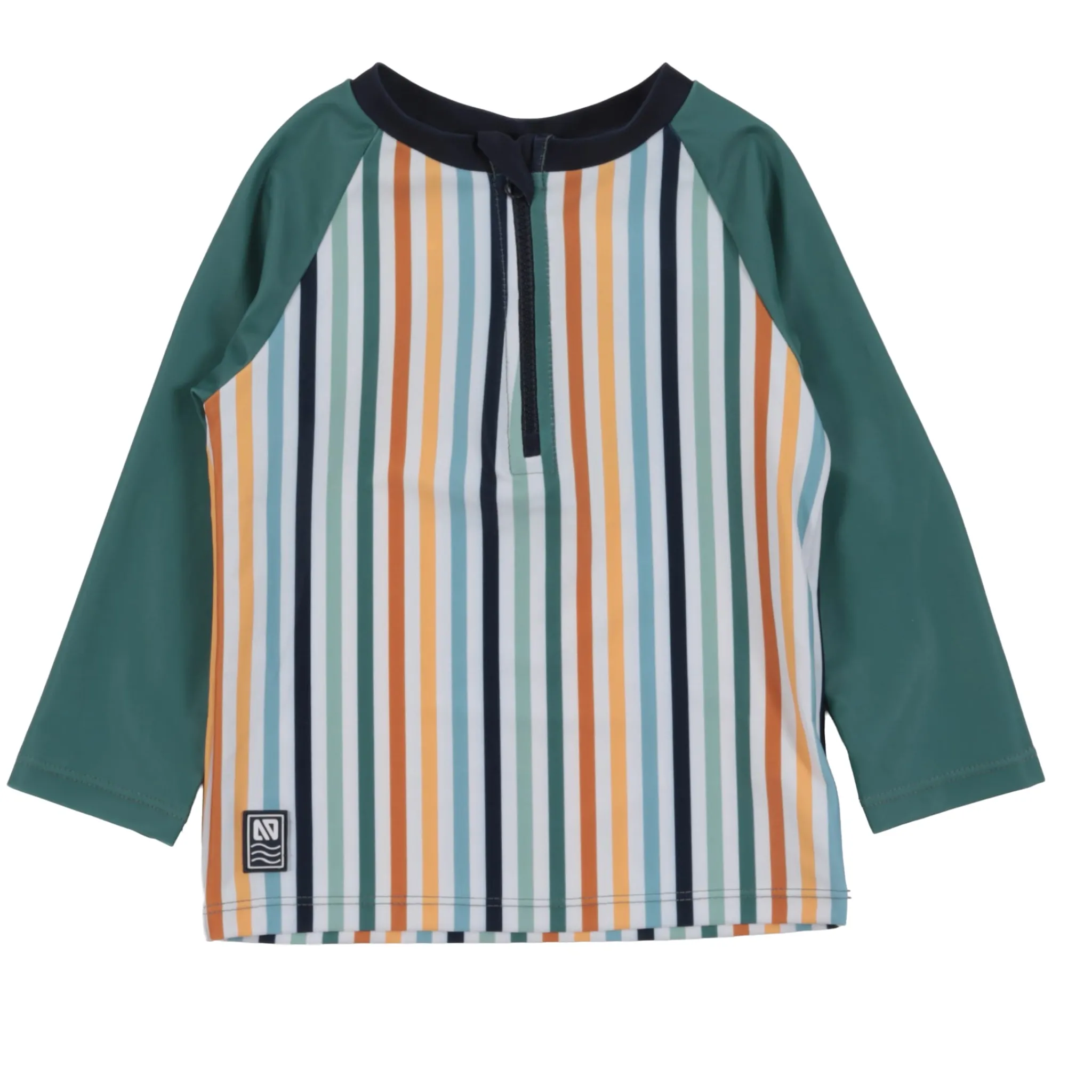 Kids/BOY Nano Striped Uv Ls 2pc Swimsuit 2-4