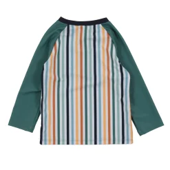 Kids/BOY Nano Striped Uv Ls 2pc Swimsuit 2-4
