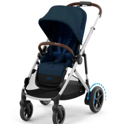 Kids Cybex Strollers|Strollers & Trailers>Stroller eGazelle S - Ocean Blue