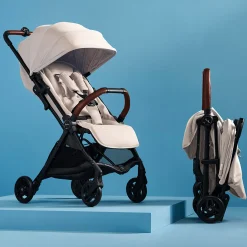 Kids Silver Cross Stroller Jet 5 - Almond