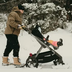Kids Premier Ski Stroller Skis - 4 Wheels Set