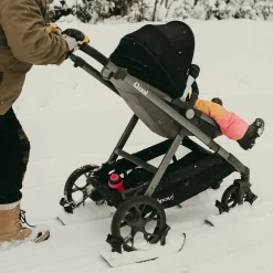 Kids Premier Ski Stroller Skis - 4 Wheels Set