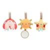 Pearhead Stroller & Car Seat Toys|Developmental Toys>Stroller Toy Set of 3 - Star, Sun, Rainbow