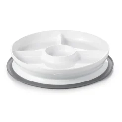 Kids Oxo Tot Plates & Placemats|Tableware>Suction Plate - Grey