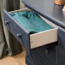 South Shore Summer Breeze 6-Drawer Double Dresser - Blueberry