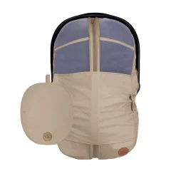 Petit Coulou Summer Car Seat Cover - Biscotti
