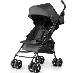 Kids Summer Infant Strollers|Strollers & Trailers>Summer 3D Mini Convenience Stroller - Gray / Black