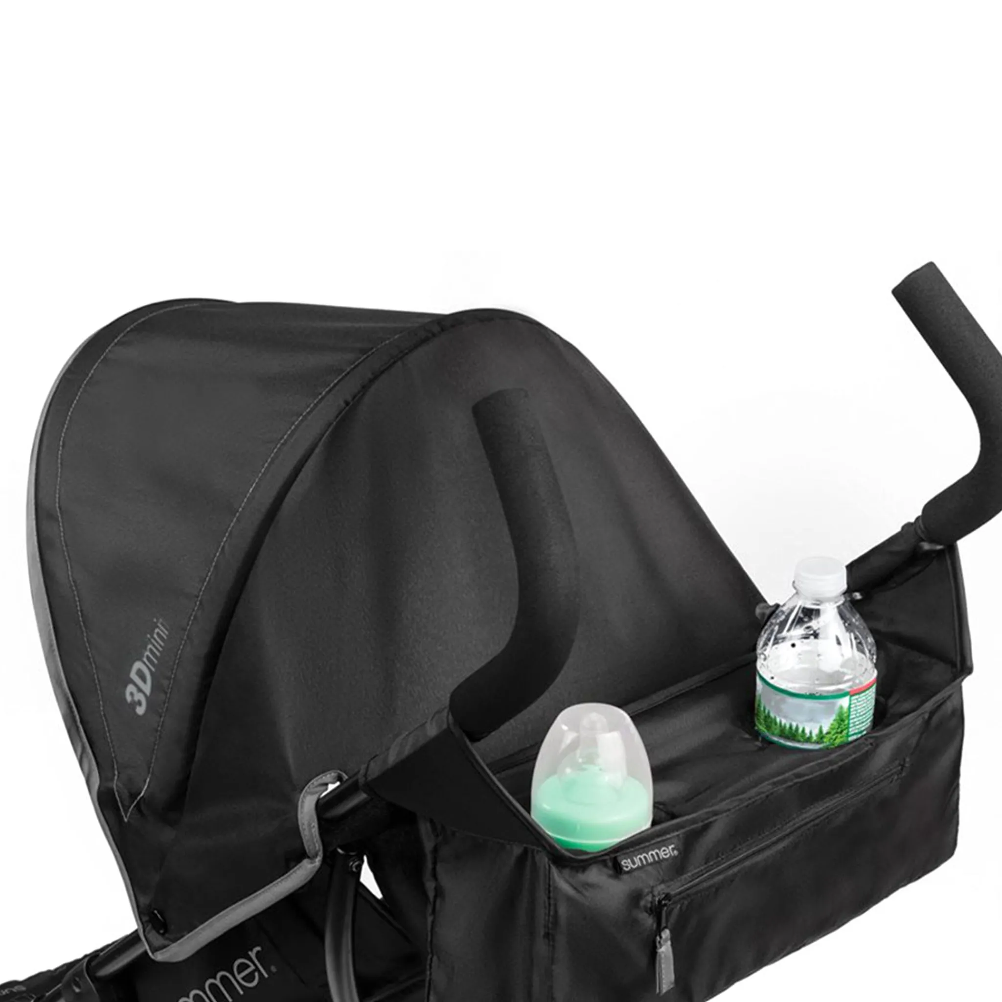 Kids Summer Infant Strollers|Strollers & Trailers>Summer 3D Mini Convenience Stroller - Gray / Black