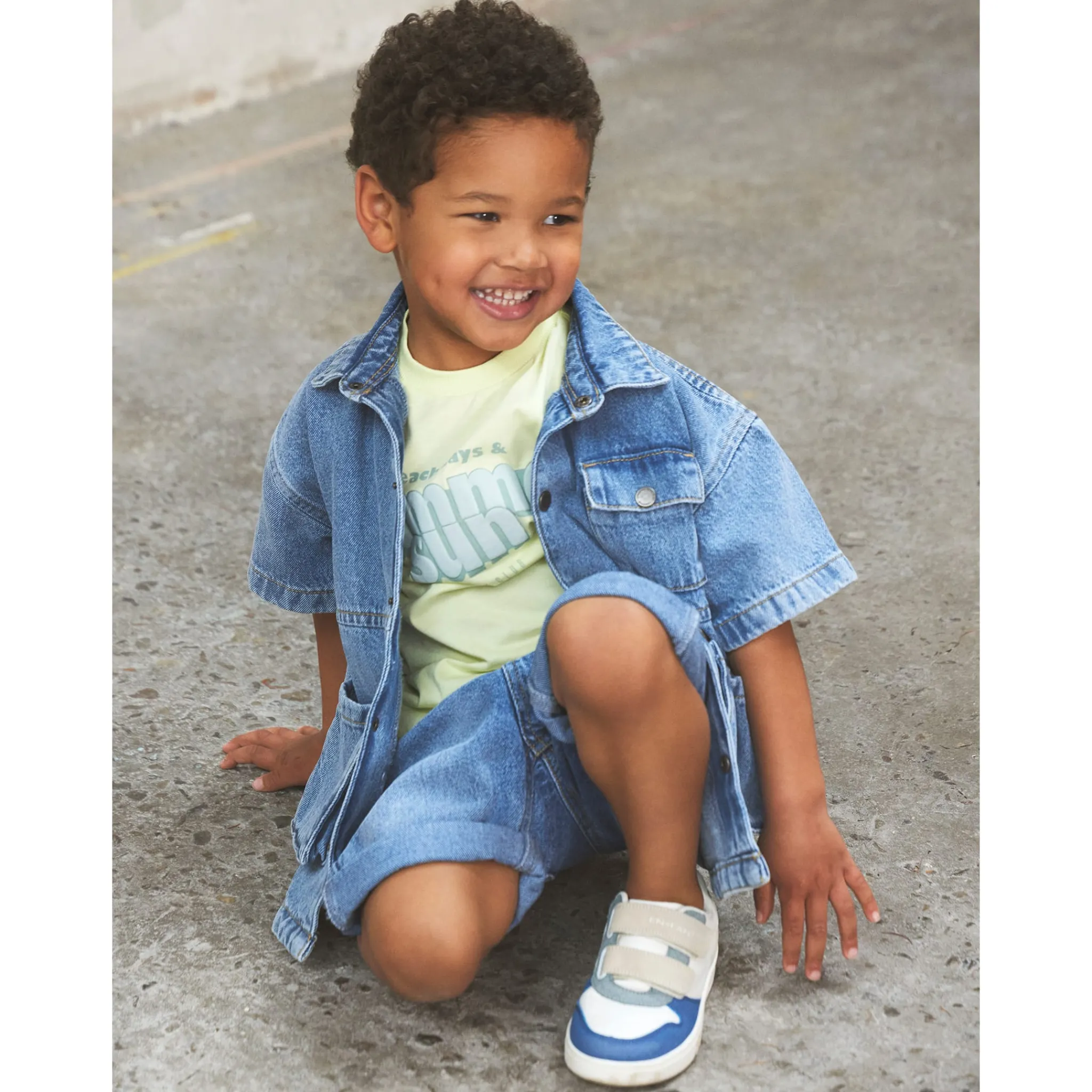 Kids/BOY En Fant Summer Fun T-shirt 3-10y