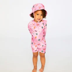 Deux par Deux Summer Jungle Beach Hat 6-24m