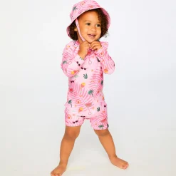 Deux par Deux Summer Jungle Beach Hat 6-24m