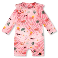 Kids Deux par Deux Summer Jungle Swimsuit 2-6