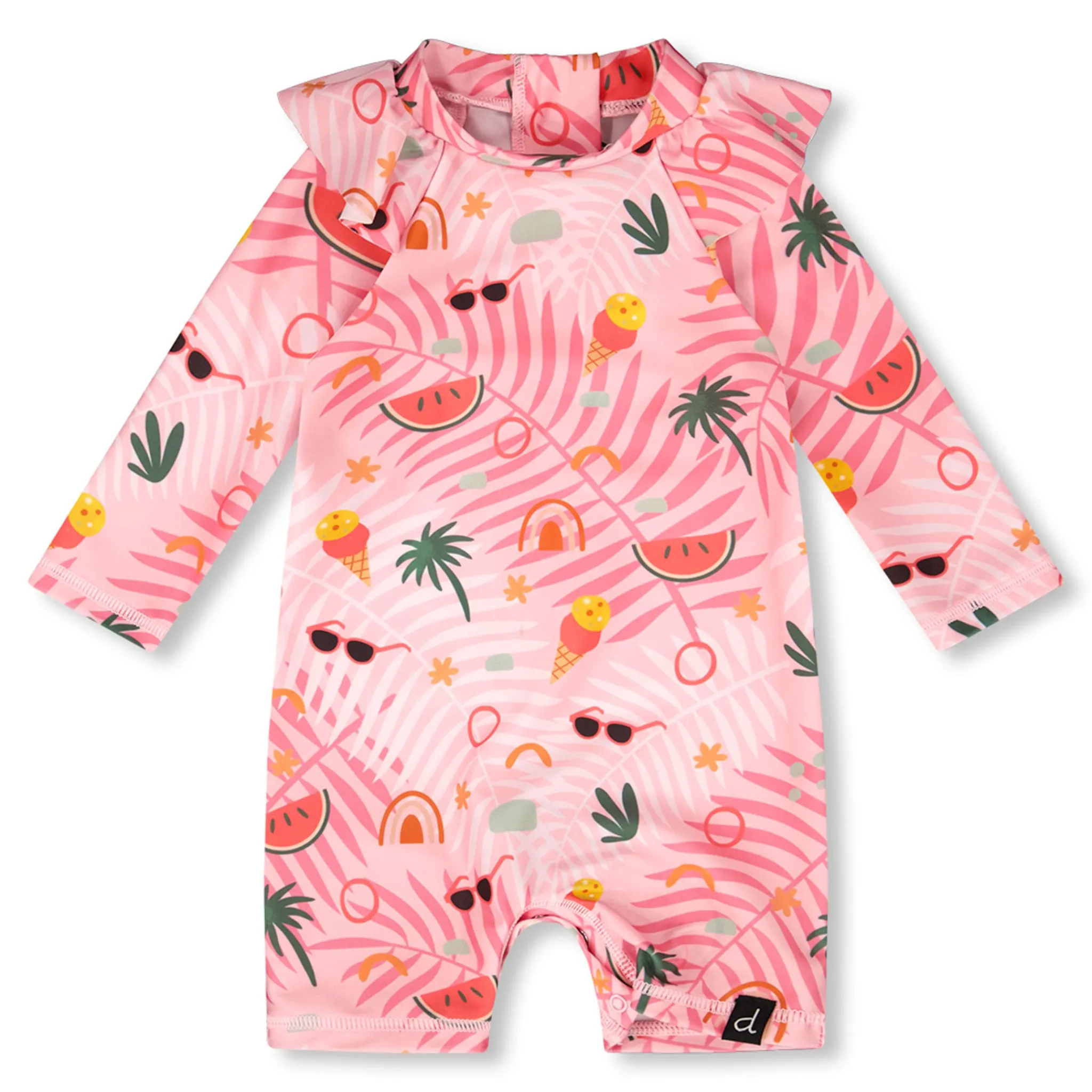 Kids Deux par Deux Summer Jungle Swimsuit 2-6