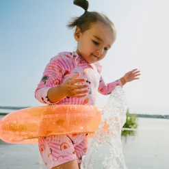 Kids Deux par Deux Summer Jungle Swimsuit 2-6