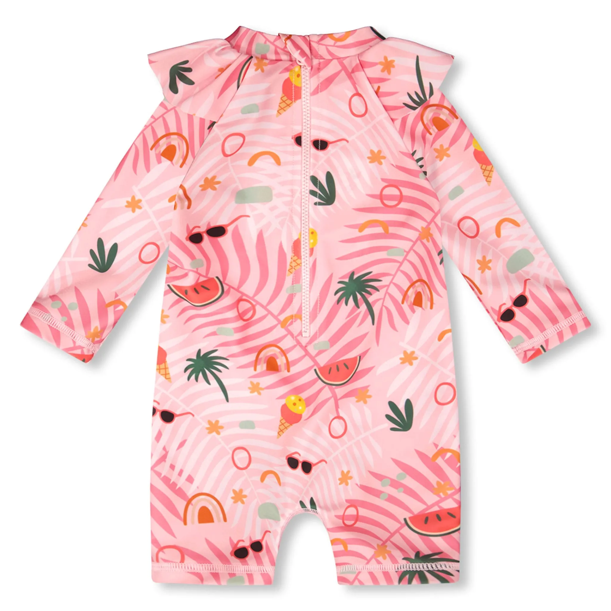 Kids Deux par Deux Summer Jungle Swimsuit 2-6
