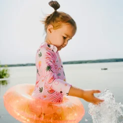 Kids Deux par Deux Summer Jungle Swimsuit 2-6